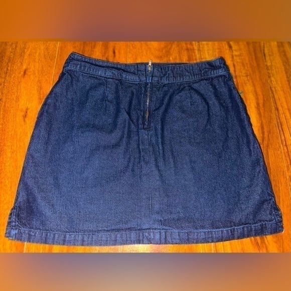 Old Navy Jean Skirt, with Back Zipper - Picture 5 of 5